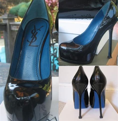 Yves Saint Laurent Blue Sole Shoes 